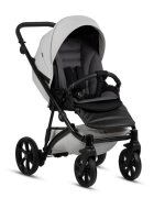 Tutis Carucior 2 in 1 Viva 5+ Cloud 085 din piele ecologica sezut reversibil spatar reglabil roti cu blocare bara detasabila accesorii incluse