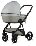 Tutis Carucior 2 in 1 Viva 5+ Crystal 058 din piele ecologica sezut reversibil spatar reglabil roti cu blocare bara detasabila accesorii incluse