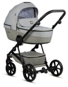 Tutis Carucior 2 in 1 Viva 5+ Crystal 058 din piele ecologica sezut reversibil spatar reglabil roti cu blocare bara detasabila accesorii incluse