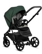 Tutis Carucior 2 in 1 Viva 5+ Emerald 064 din piele ecologica sezut reversibil spatar reglabil roti cu blocare bara detasabila accesorii incluse