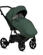 Tutis Carucior 2 in 1 Viva 5+ Emerald 064 din piele ecologica sezut reversibil spatar reglabil roti cu blocare bara detasabila accesorii incluse