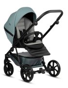 Tutis Carucior 2 in 1 Viva 5+ Turquoise 063 din piele ecologica sezut reversibil spatar reglabil roti cu blocare bara detasabila accesorii incluse
