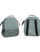 Tutis Carucior 2 in 1 Viva 5+ Turquoise 063 din piele ecologica sezut reversibil spatar reglabil roti cu blocare bara detasabila accesorii incluse