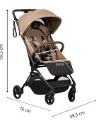 Tutis Carucior pentru copii Noordi Sia Baltic Blue carbon 5.9 kg compatibil avion accesorii incluse greutate admisa 22 kg