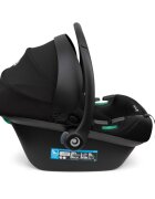 Tutis Scaun auto Elo Lux Black 006 i-Size cu tetiera reglabila si captuseala din spuma cu memorie