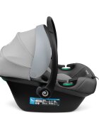 Tutis Scaun auto Elo Lux Grey 022 i-Size cu tetiera reglabila si captuseala din spuma cu memorie