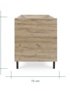 Tutti Bambini Patut evolutiv 3 in 1 Como Oak Slate Grey