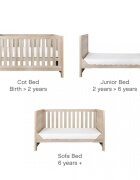 Tutti Bambini Patut evolutiv 3 in 1 Modena Oak