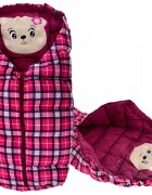 Tutumi Sac de iarna 4 in 1 ursulet bordo