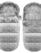 Tutumi Sac de iarna ICE gri stelute