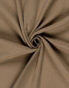 TWINDECO Paturica din muselina 120x100 cm Bej