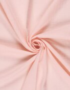 TWINDECO Paturica din muselina 120x100 cm Roz pal