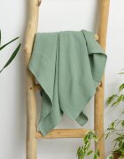 TWINDECO Paturica din muselina 120x100 cm Verde menta