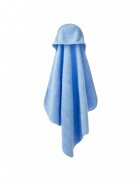 TWINDECO Prosop de baie cu gluga pentru copii 90x80 cm din bumbac Albastru