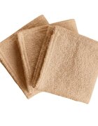 TWINDECO Set 3 prosopele din frotir 30x30 cm Maro