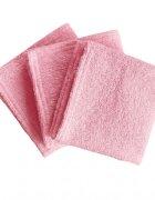 TWINDECO Set 3 prosopele din frotir 30x30 cm Roz