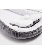 Twins Babynest pentru copii Velvet gri