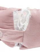 Twins Babynest pentru copii Velvet roz