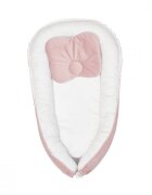 Twins Babynest pentru copii Velvet roz