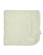 Twins Patura din velur Cotton Happy 90x90 cm bej