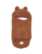 Twins Patura plic din bumbac pentru bebelusi Teddy maro