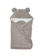 Twins Patura plic din velur Cotton gri