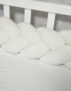 Twins Protectie laterala ivory impletita tip cosita cu 3 fire 200 cm