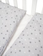 Twins Set de lenjerie din bumbac pentru patut cu 3 piese 120x60 cm