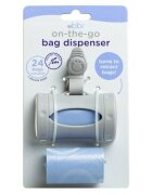 Ubbi Dispenser portabil pentru pungute scutece On The Go gri