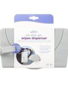 Ubbi Dispenser portabil pentru servetele umede On The Go gri