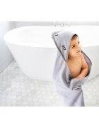 Ubbi Prosop bebe cu gluga din bumbac gri