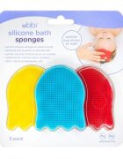 Ubbi Set 3 bureti baie bebe din silicon