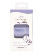 Ubbi Set 3 rezerve pungute scutece pentru dispenser portabil On The Go
