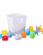 Ubbi Set cadou jucarii de baie si cosulet
