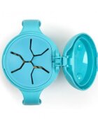 Ubbi Set cani pentru gustare bleu si verde