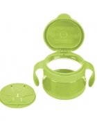Ubbi Set cani pentru gustare bleu si verde
