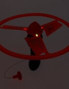 UP Int'l Disc zburator luminos cu dispozitiv de lansare portocaliu 25 cm