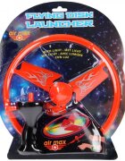 UP Int'l Disc zburator luminos cu dispozitiv de lansare portocaliu 25 cm