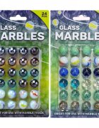 UP Int'l Set 48 de bile multicolore din sticla 16 mm