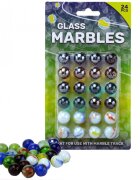 UP Int'l Set 48 de bile multicolore din sticla 16 mm