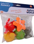 UP Int'l Set 6 jucarii animale pentru baie
