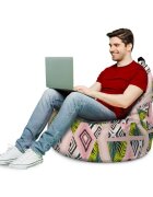 Updeco Fotoliu Puf Bean Bag tip Big Chill caribbean grapefruit