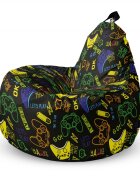 Updeco Fotoliu Puf Bean Bag tip Big Chill LetS Play
