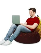 Updeco Fotoliu Puf Bean Bag tip Big Chill minecraft blaze
