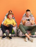 Updeco Fotoliu Puf Bean Bag tip Chill XL Caribbean Grapefruit