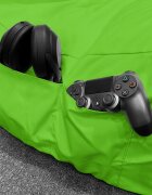 Updeco Fotoliu Puf Bean Bag tip Chill XL Graffiti Abstract Grunge