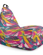 Updeco Fotoliu Puf Bean Bag tip Chill XL Graffiti Abstract Grunge