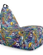 Updeco Fotoliu Puf Bean Bag tip Chill XL Graffiti Sport