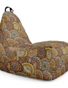 Updeco Fotoliu Puf Bean Bag tip Chill XL Hippie Peace