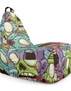 Updeco Fotoliu Puf Bean Bag tip Chill XL Zombie
